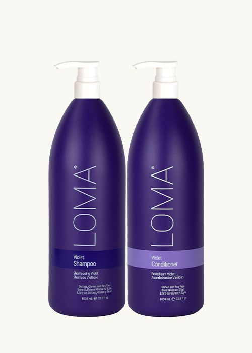 Violet Shampoo Conditioner 1L Set